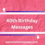 40th-birthday-messages