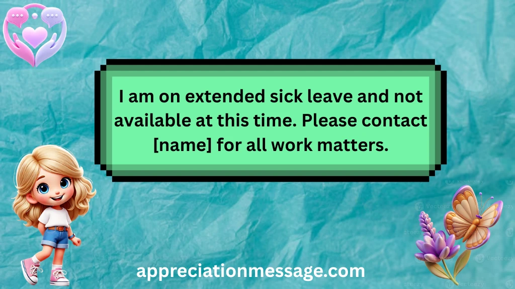 Out of Office Messages for Long-Term Sick Leave