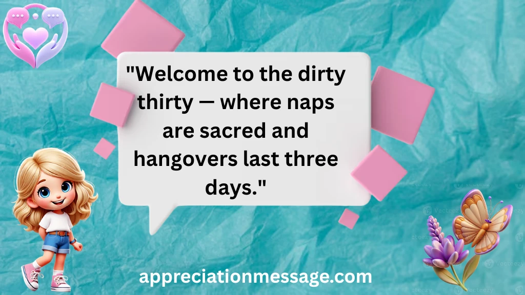 dirty-thirty-messages