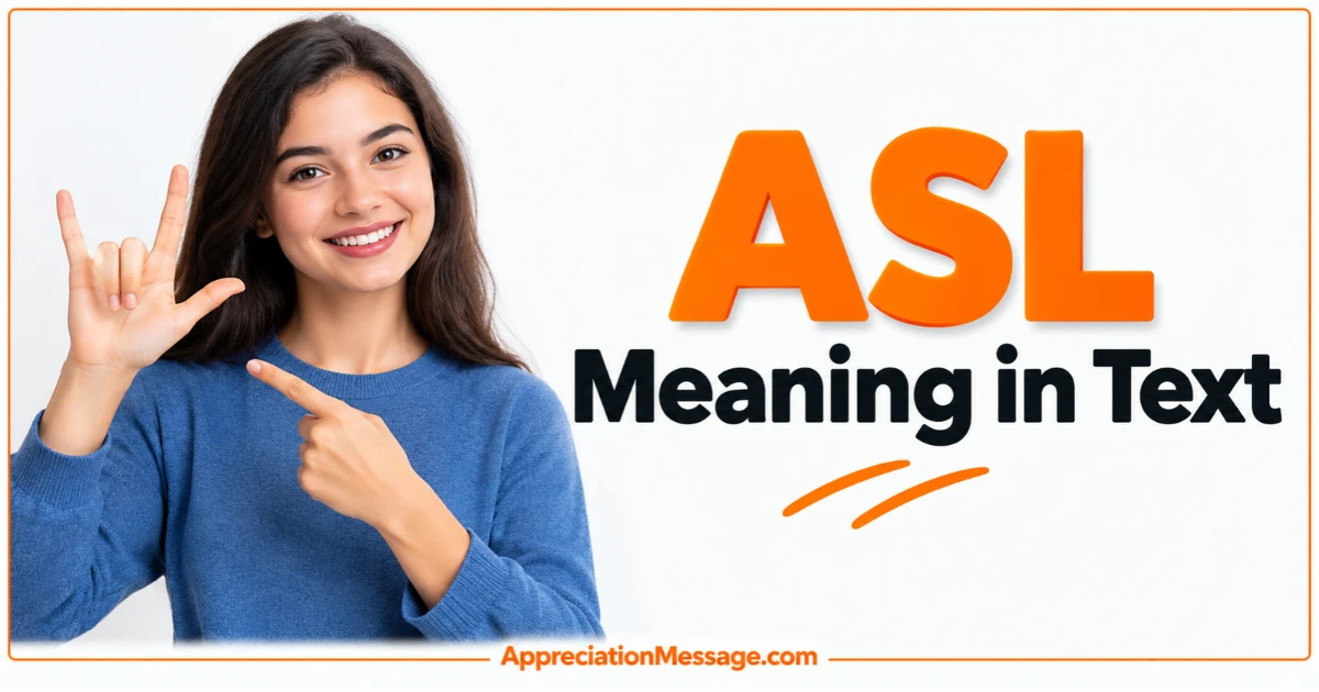 ASL Meaning in Text