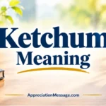 Ketchum Meaning