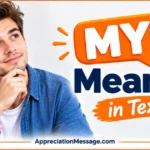 MYF Meaning in Text
