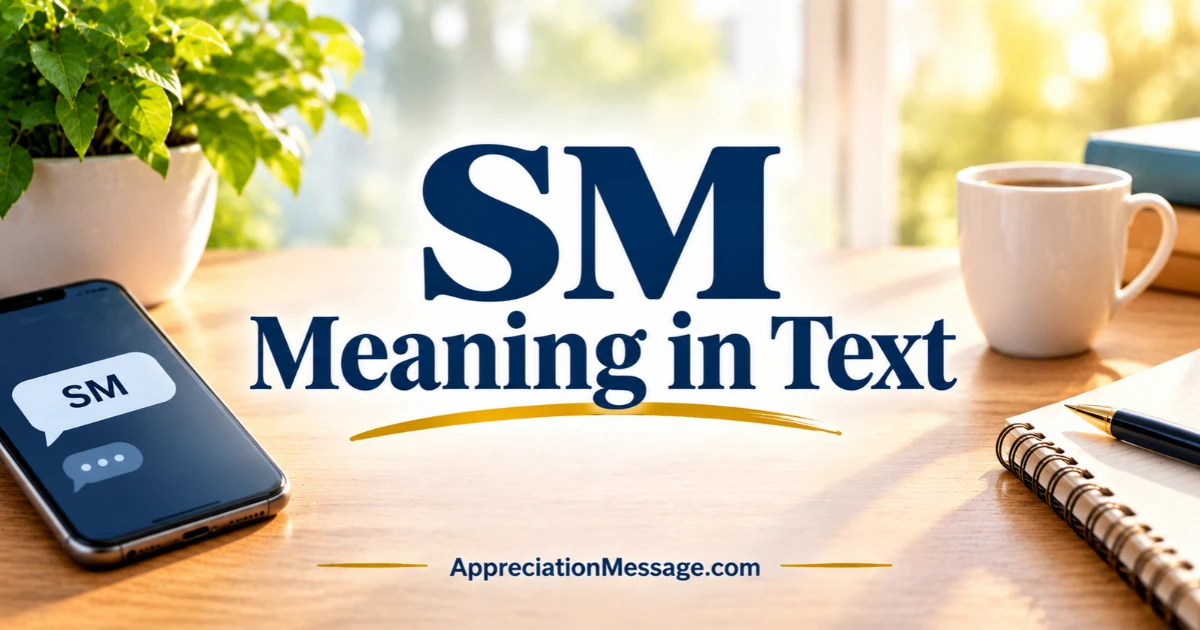 SM Meaning in Text
