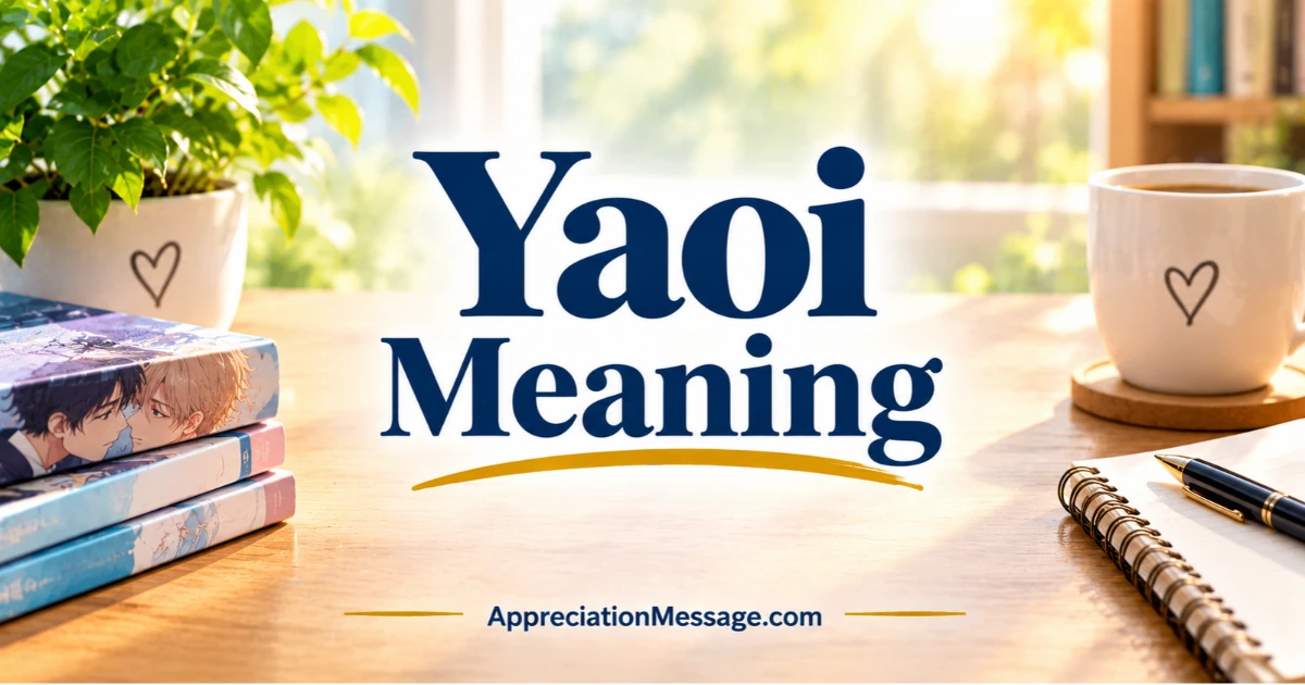 Yaoi Meaning
